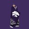 Sleep Squad Kansas State Wildcats Willie the Wildcat Mascot 60” x 80” Raschel Plush College Blanket